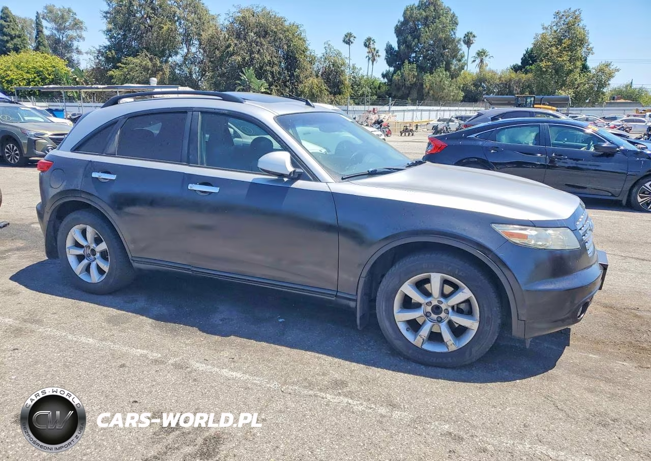 2005 Infiniti Fx35 Base VIN:JNRAS08U25X104025 - 4