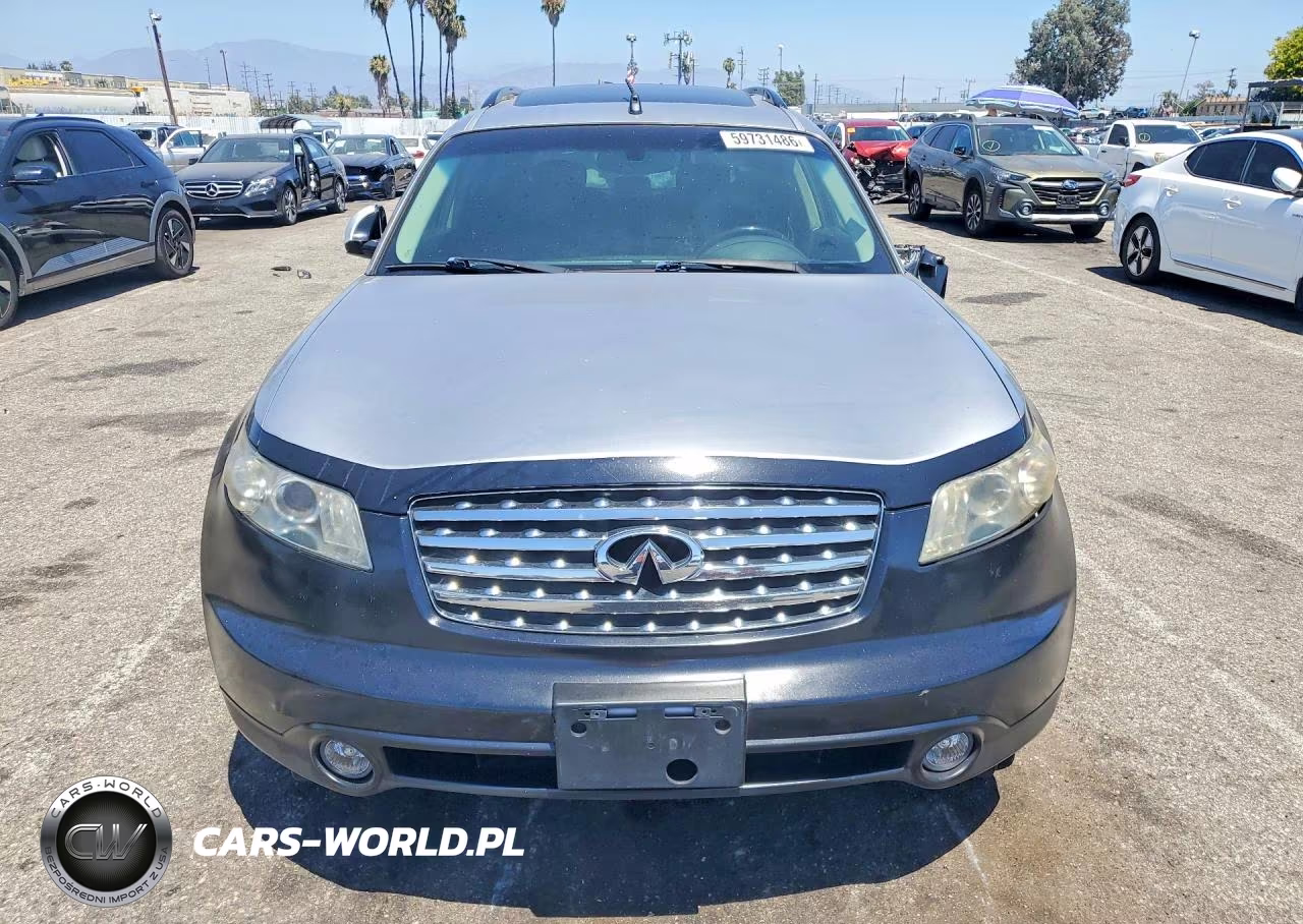 2005 Infiniti Fx35 Base VIN:JNRAS08U25X104025 - 5