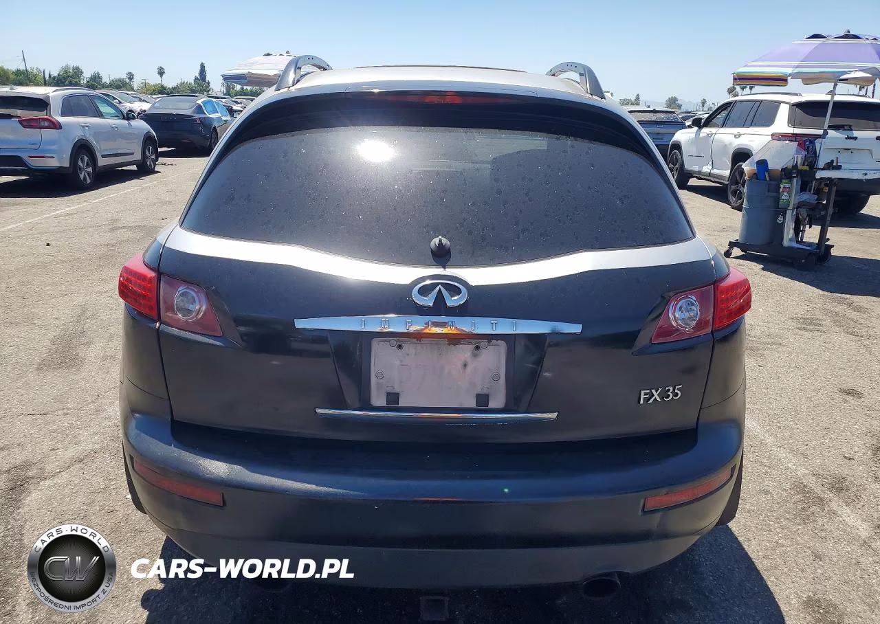 2005 Infiniti Fx35 Base VIN:JNRAS08U25X104025 - 6