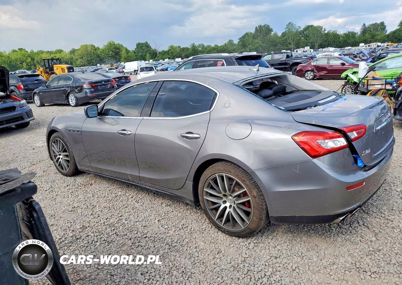 2016 Maserati Ghibli S VIN:ZAM57RTA6G1181115 - 2