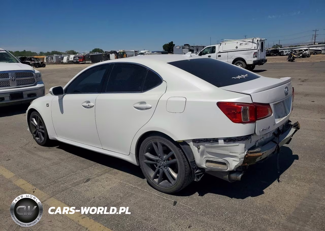 2012 Lexus Is 250 VIN:JTHBF5C20C5166221 - 2
