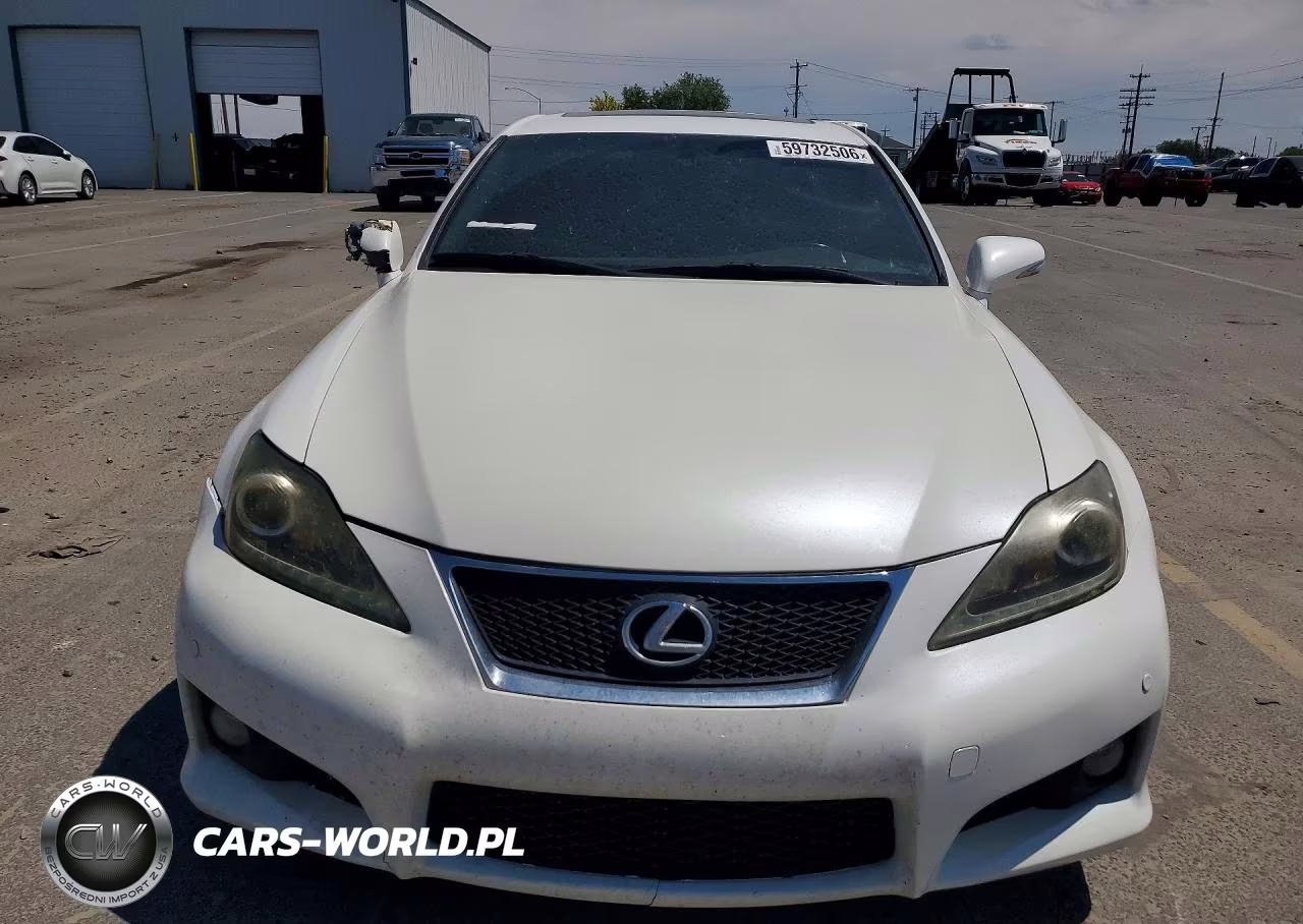2012 Lexus Is 250 VIN:JTHBF5C20C5166221 - 5