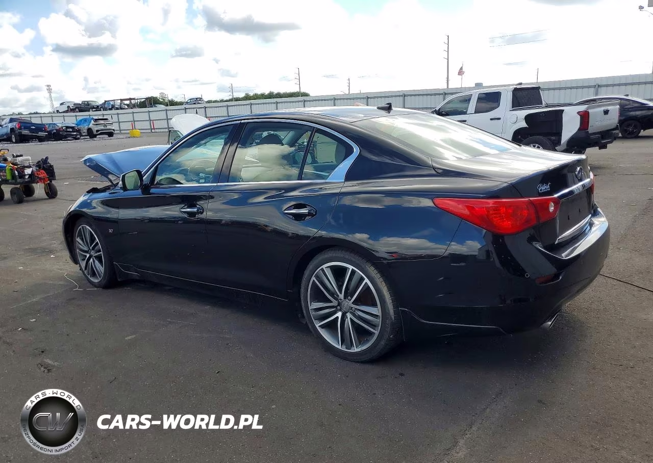 2014 Infiniti Q50 VIN:JN1BV7APXEM681088 - 2