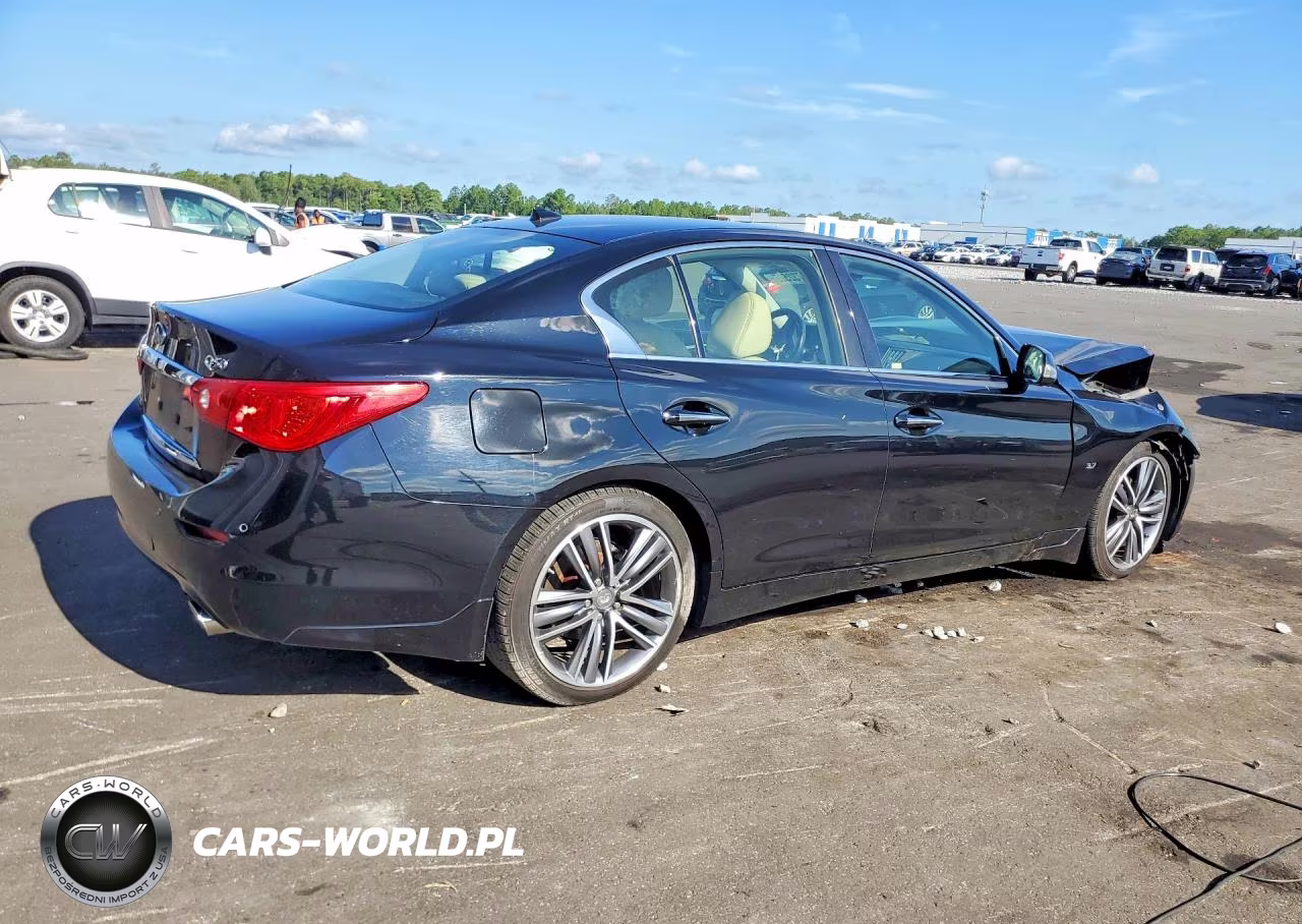 2014 Infiniti Q50 VIN:JN1BV7APXEM681088 - 3