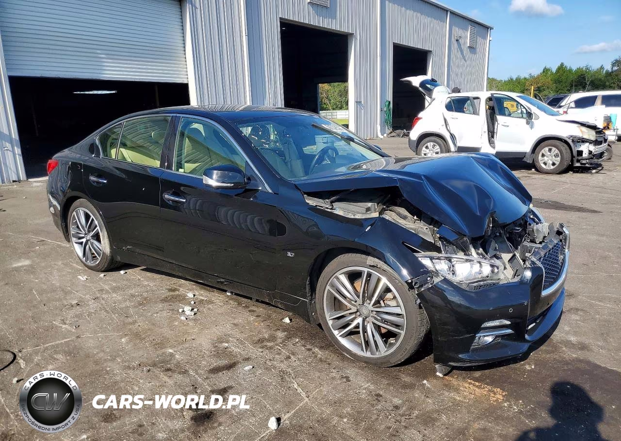 2014 Infiniti Q50 VIN:JN1BV7APXEM681088 - 4
