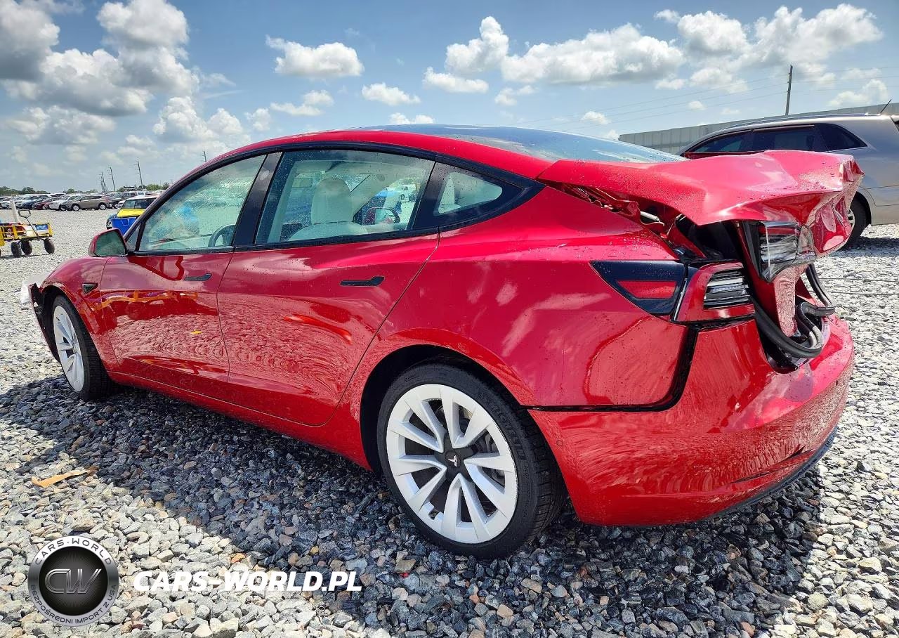 2022 Tesla Model 3 VIN:5YJ3E1EAXNF154164 - 2