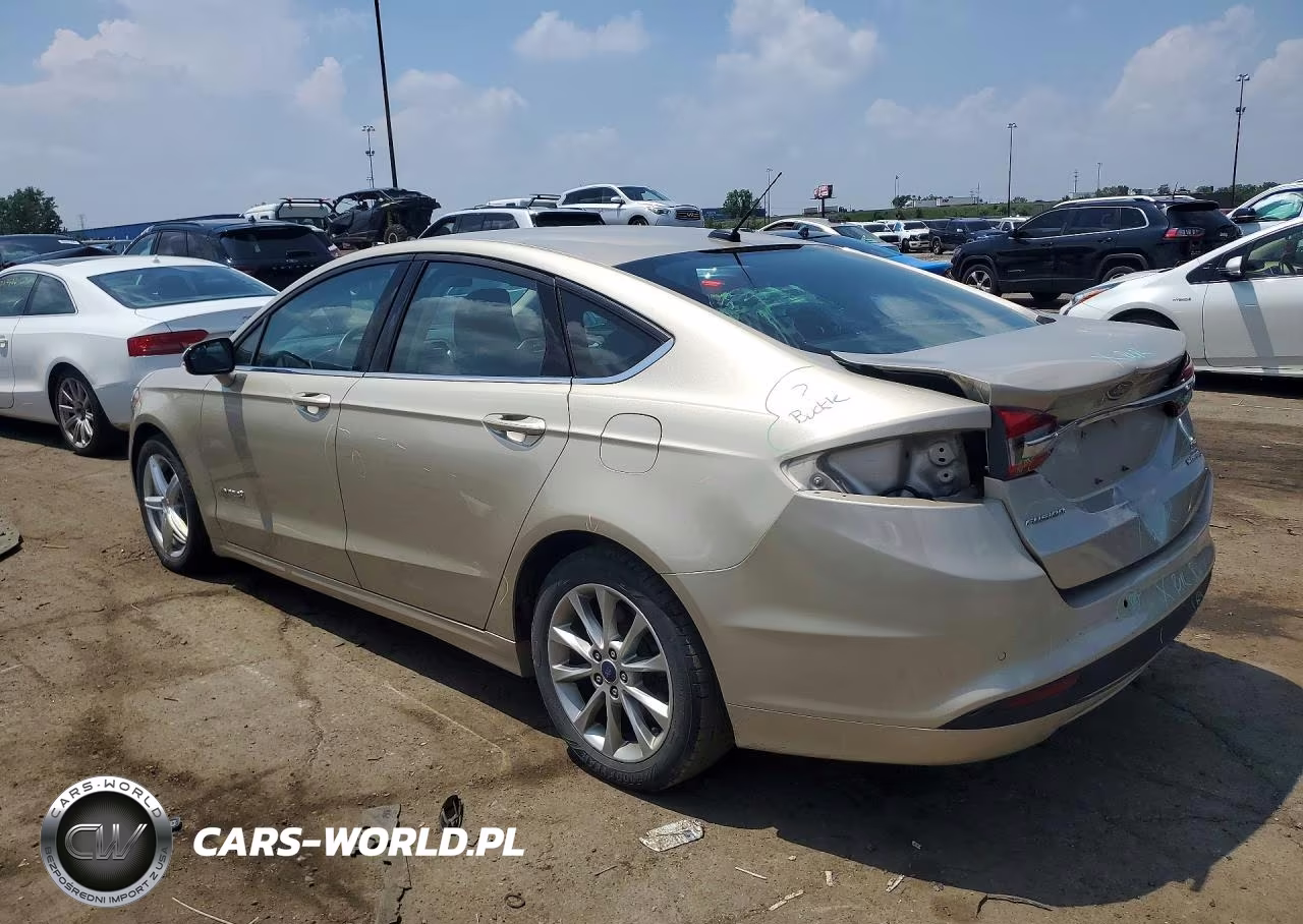 2017 Ford Fusion Se Hybrid VIN:3FA6P0LU7HR305470 - 2