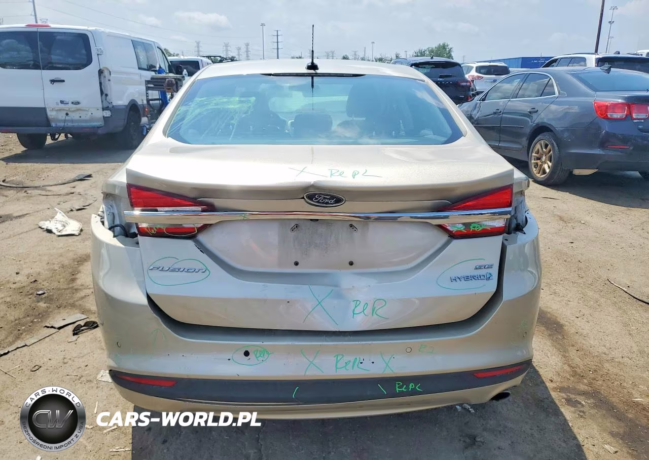 2017 Ford Fusion Se Hybrid VIN:3FA6P0LU7HR305470 - 6