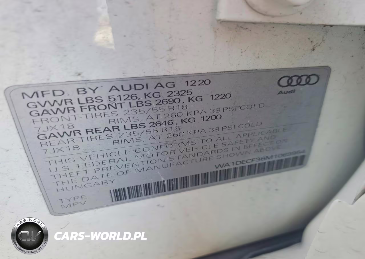 2021 Audi Q3 Premium S Line 45 VIN:WA1DECF36M1069954 - 12