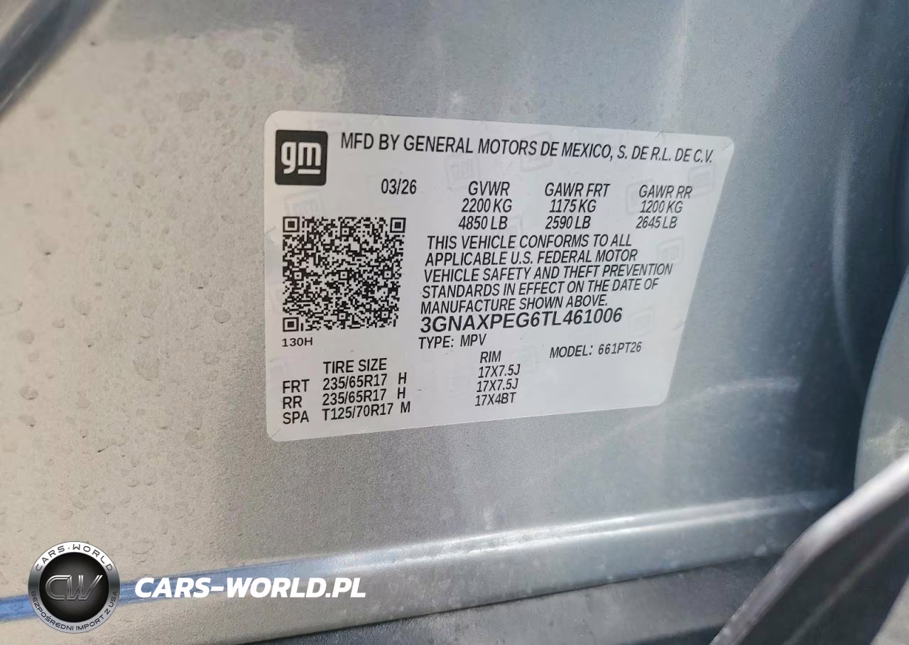 2026 Chevrolet Equinox Lt VIN:3GNAXPEG6TL461006 - 13