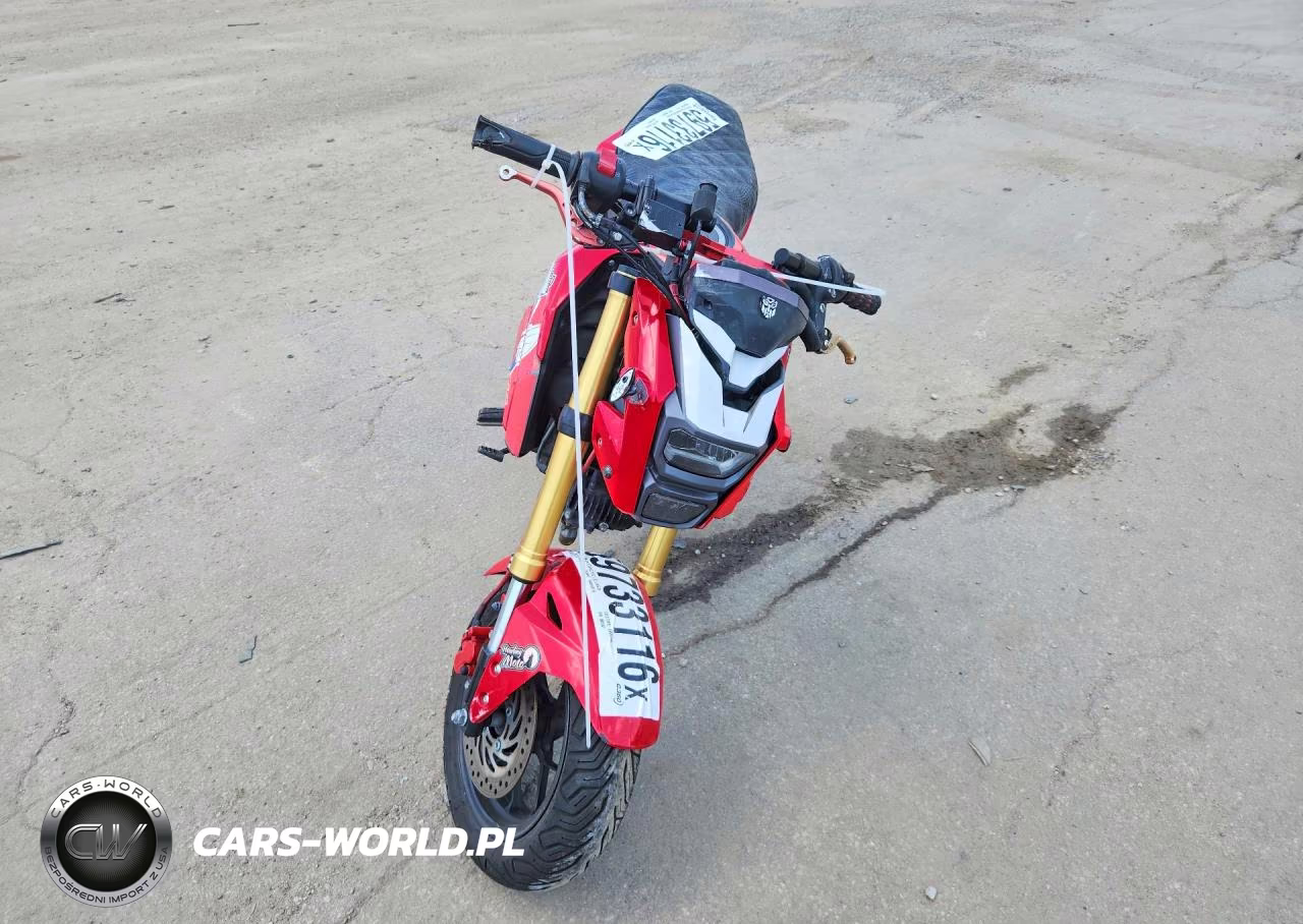 2018 Honda Grom VIN:MLHJC7510J5007652 - 2