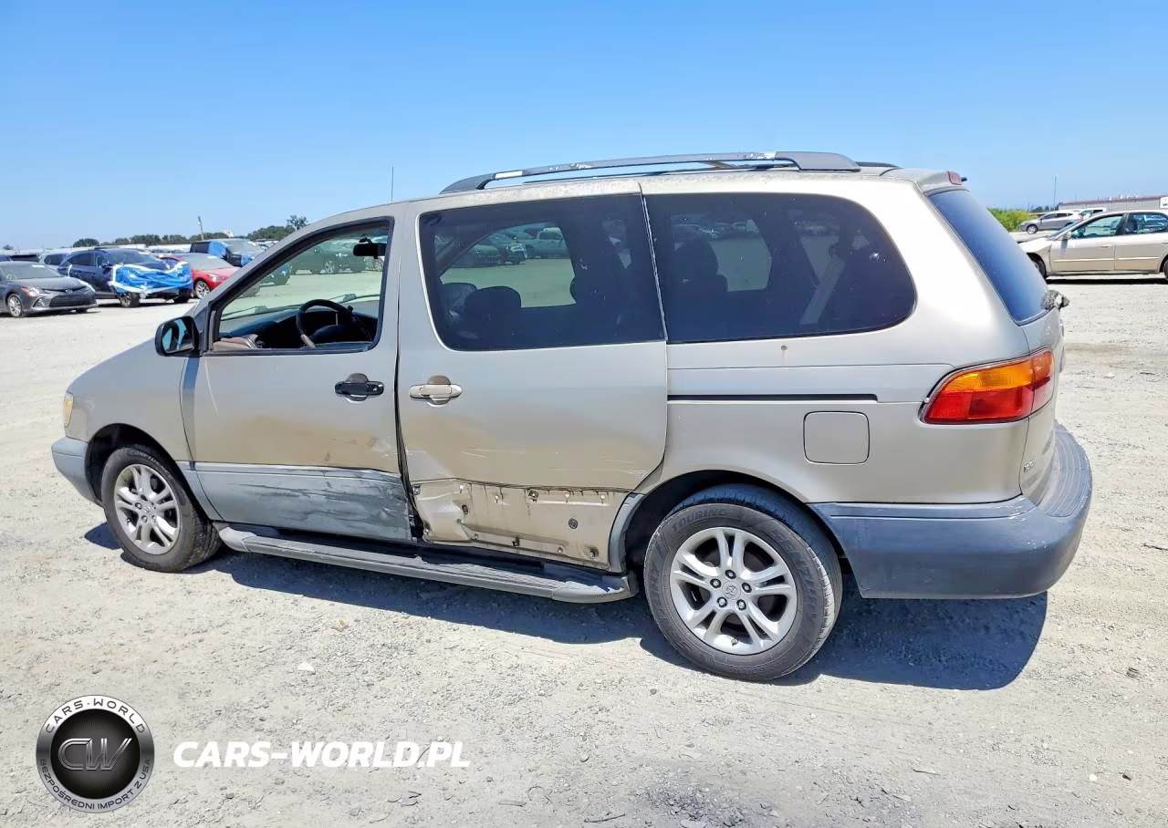 2000 Toyota Sienna Le VIN:4T3ZF13C1YU230722 - 2
