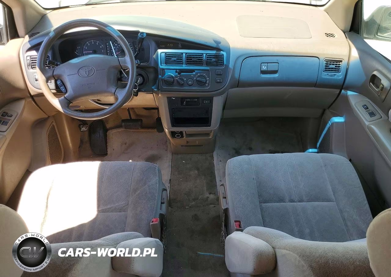2000 Toyota Sienna Le VIN:4T3ZF13C1YU230722 - 8