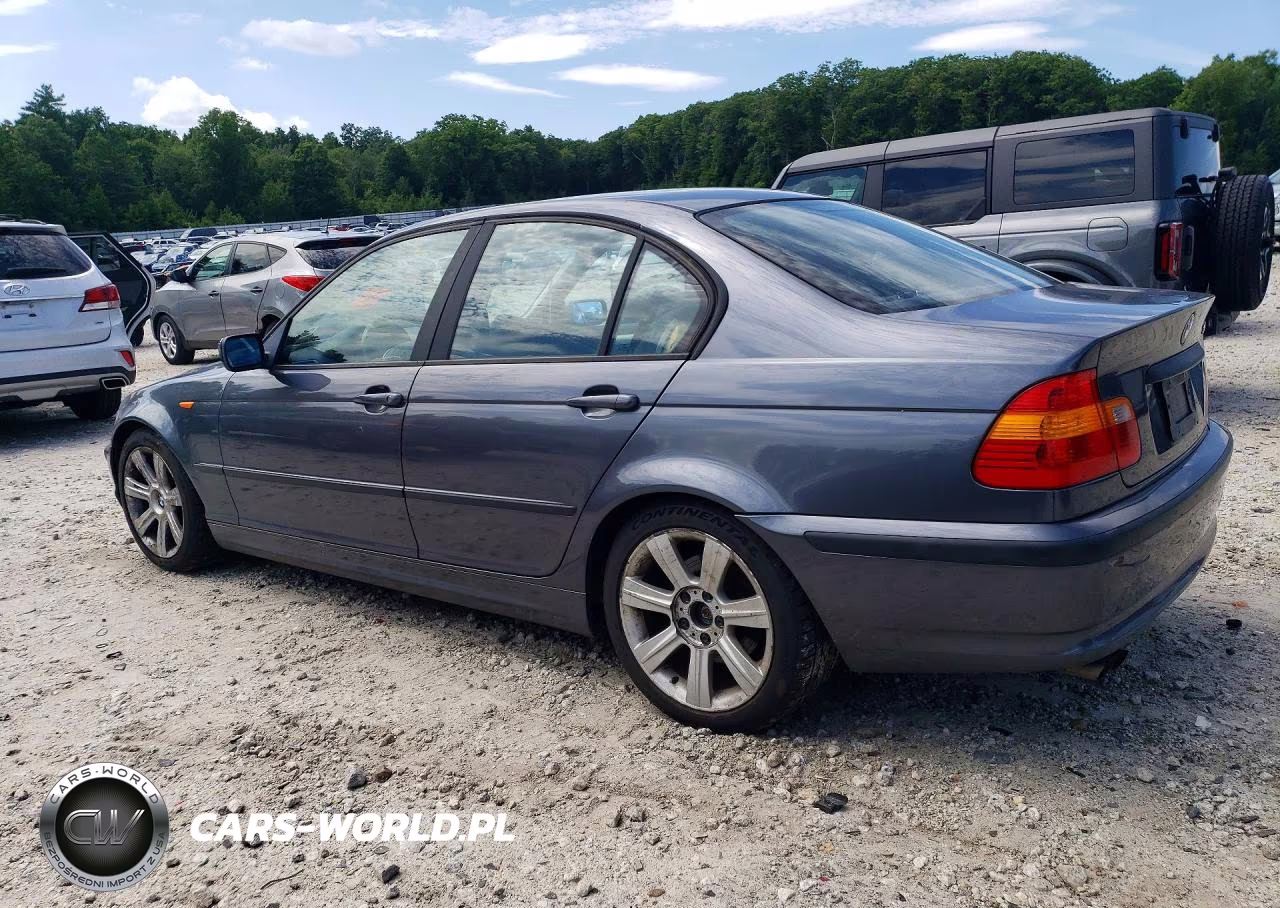 2003 BMW 325 I VIN:WBAEV33443KL60028 - 2