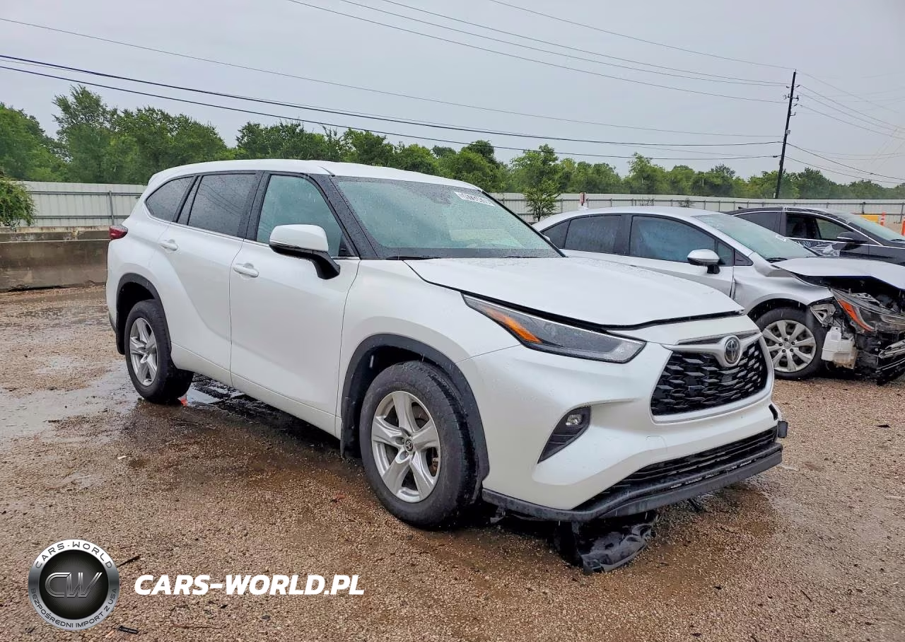 2025 Toyota Highlander Le VIN:5TDKDRBH7SS588158 - 4