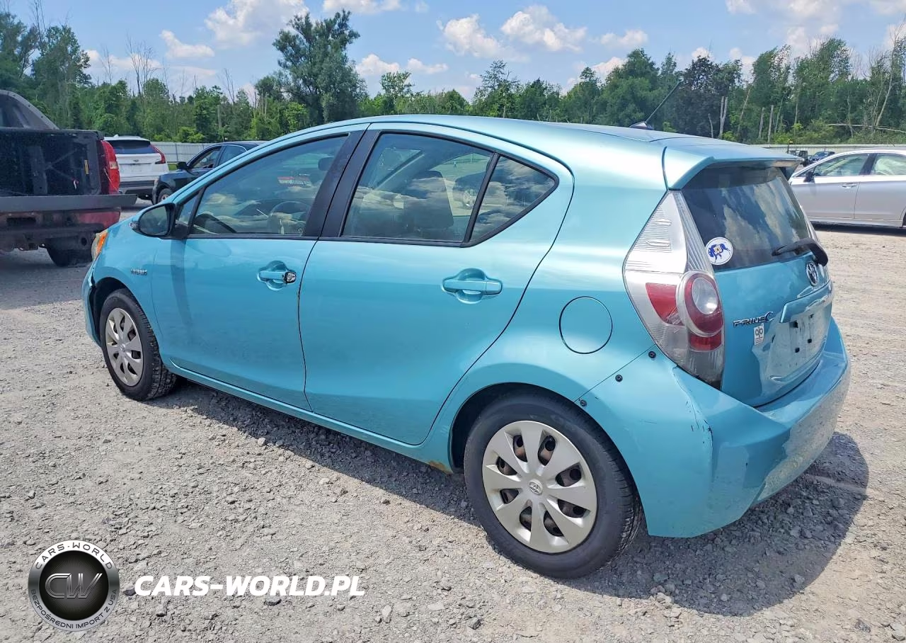 2014 Toyota Prius C Two VIN:JTDKDTB34E1079597 - 2