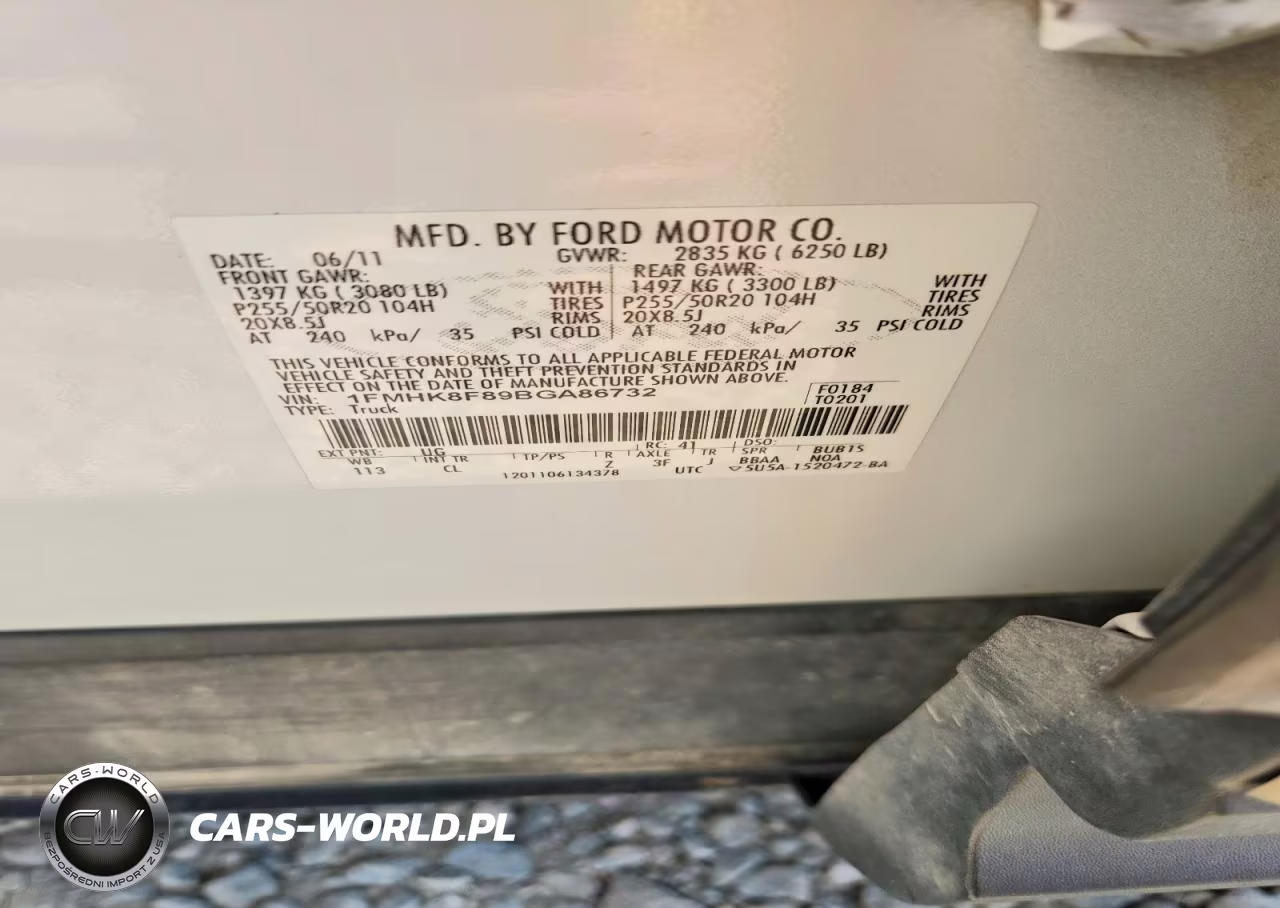 2011 Ford Explorer Limited VIN:1FMHK8F89BGA86732 - 13