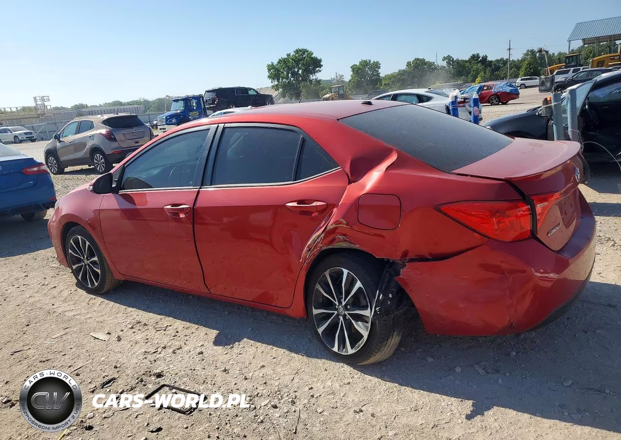 2017 Toyota Corolla Se VIN:5YFBURHE7HP654027 - 2