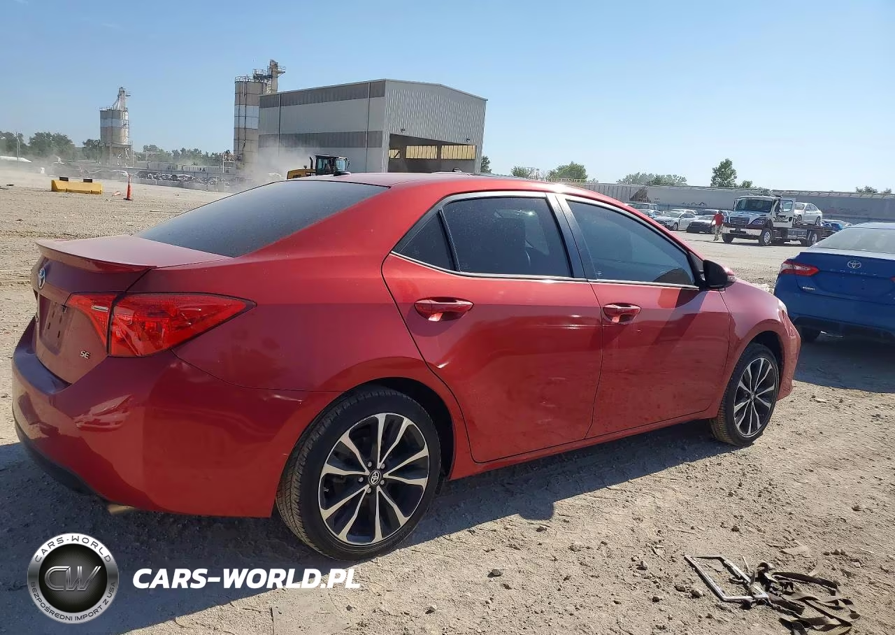 2017 Toyota Corolla Se VIN:5YFBURHE7HP654027 - 3