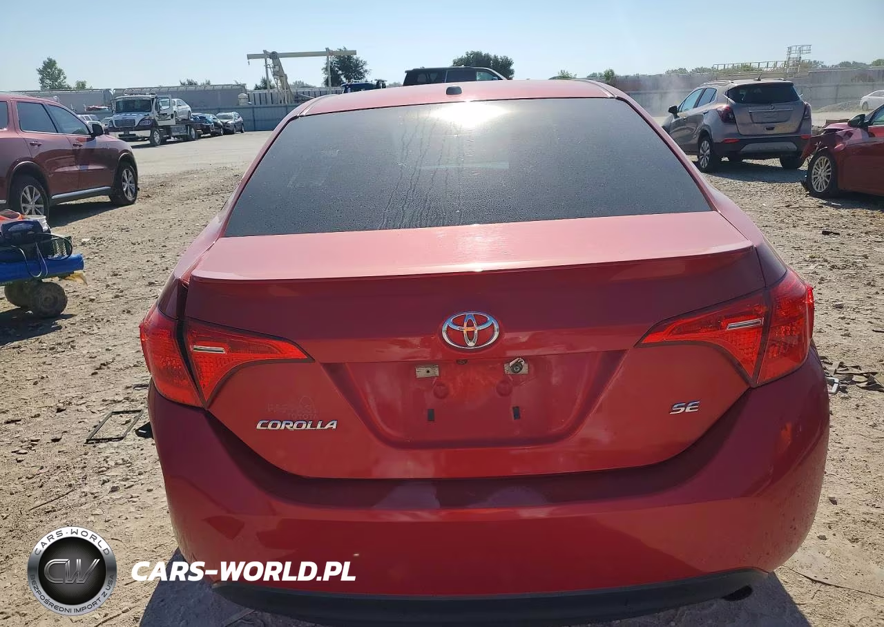 2017 Toyota Corolla Se VIN:5YFBURHE7HP654027 - 6
