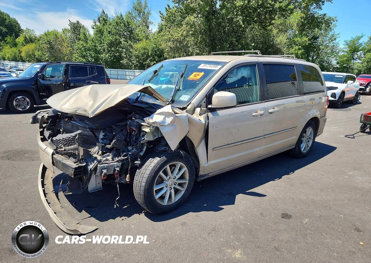 2014 Dodge Grand Caravan Sxt VIN:2C4RDGCG4ER152731 - 1