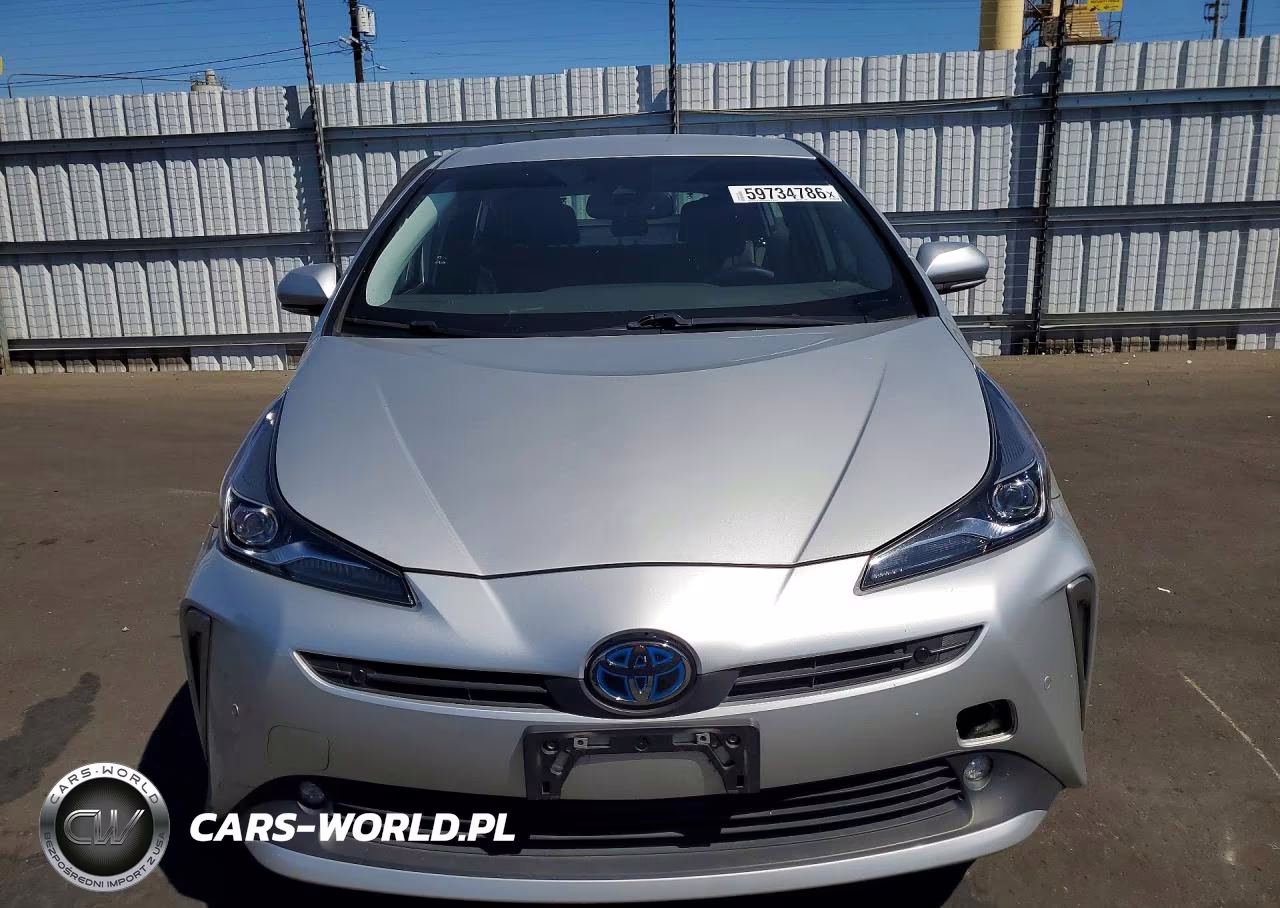 2022 Toyota Prius Xle VIN:JTDKAMFUXN3167625 - 5