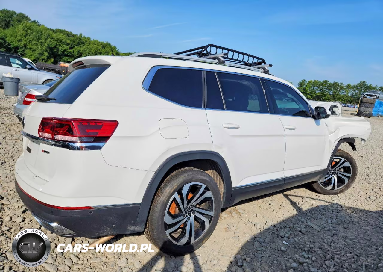 2021 Volkswagen Atlas Sel Premium VIN:1V2TP2CA5MC609919 - 3