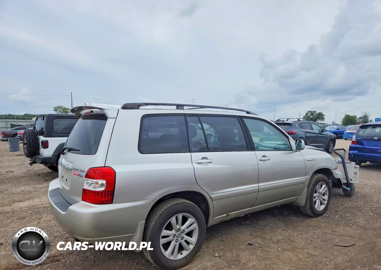 2007 Toyota Highlander Hybrid VIN:JTEEW21A970041045 - 3