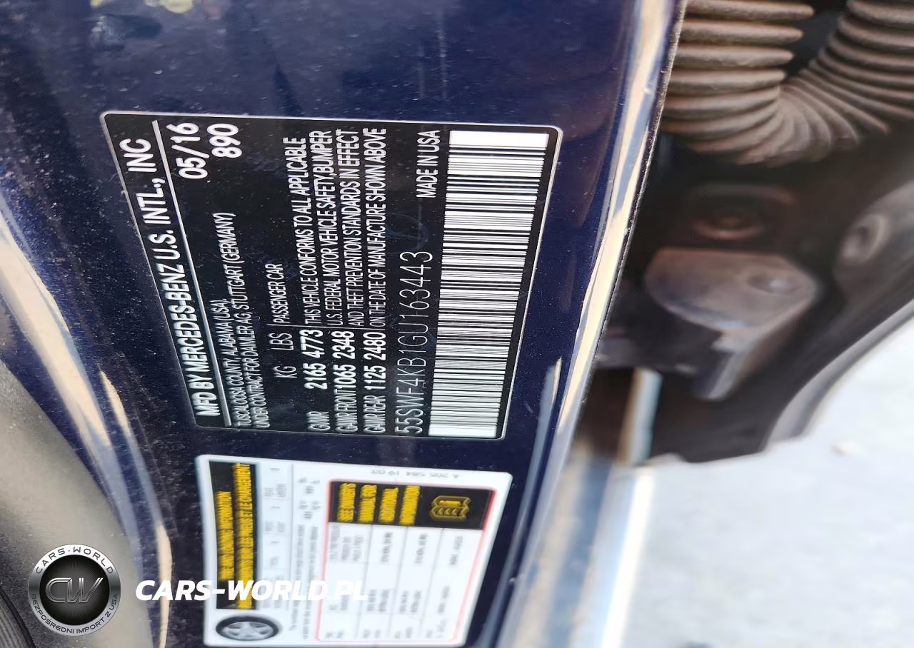 2016 Mercedes-Benz C 300 4Matic VIN:55SWF4KB1GU163443 - 12