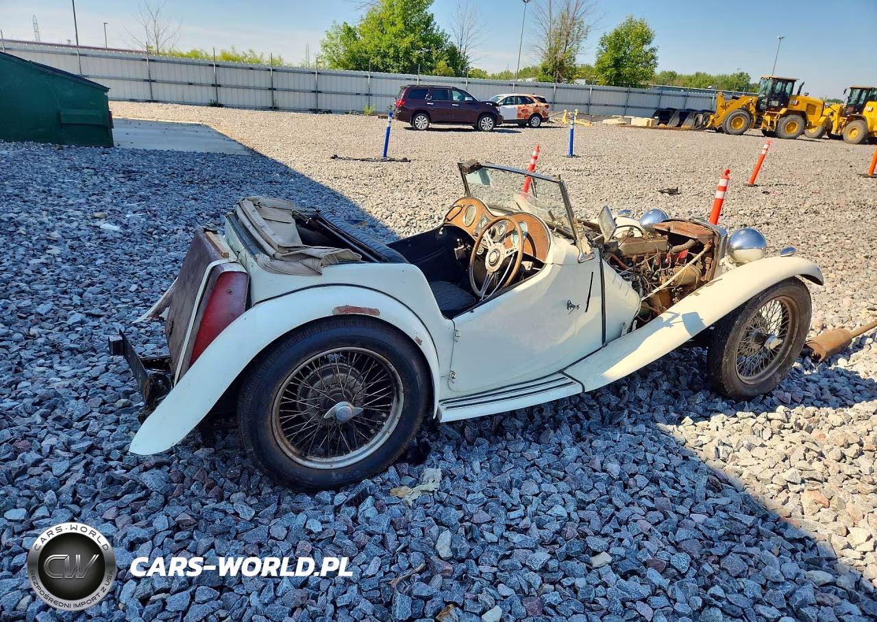 1945 Mg Tc Roadster VIN:TC2025 - 3