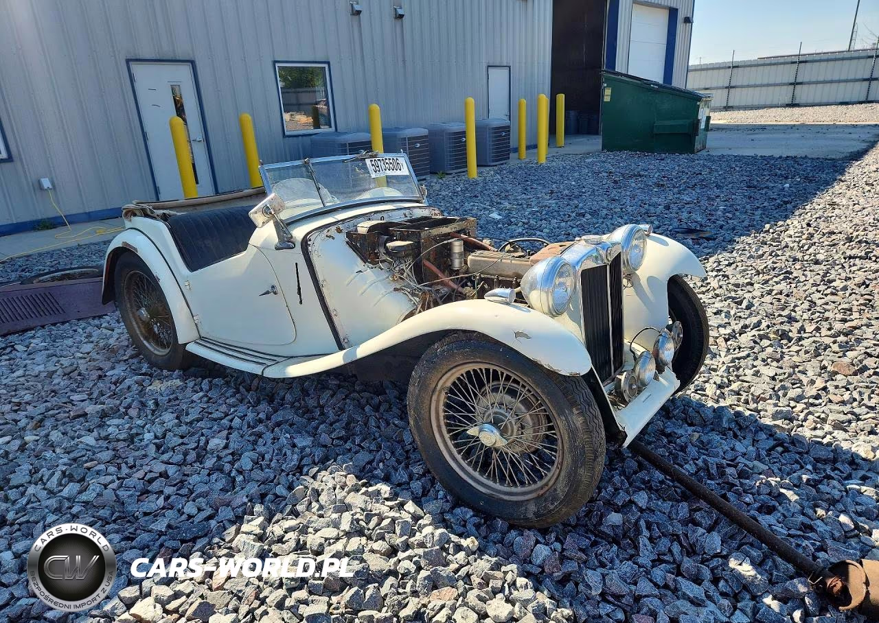 1945 Mg Tc Roadster VIN:TC2025 - 4