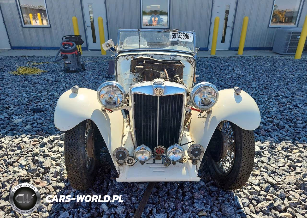 1945 Mg Tc Roadster VIN:TC2025 - 5
