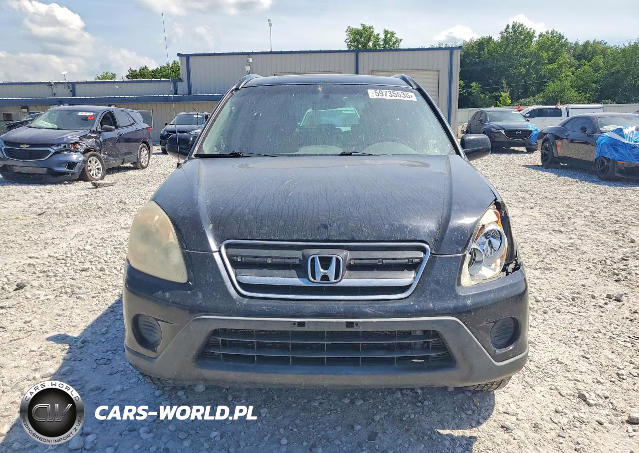 2005 Honda Cr-V Se VIN:SHSRD78905U326437 - 5