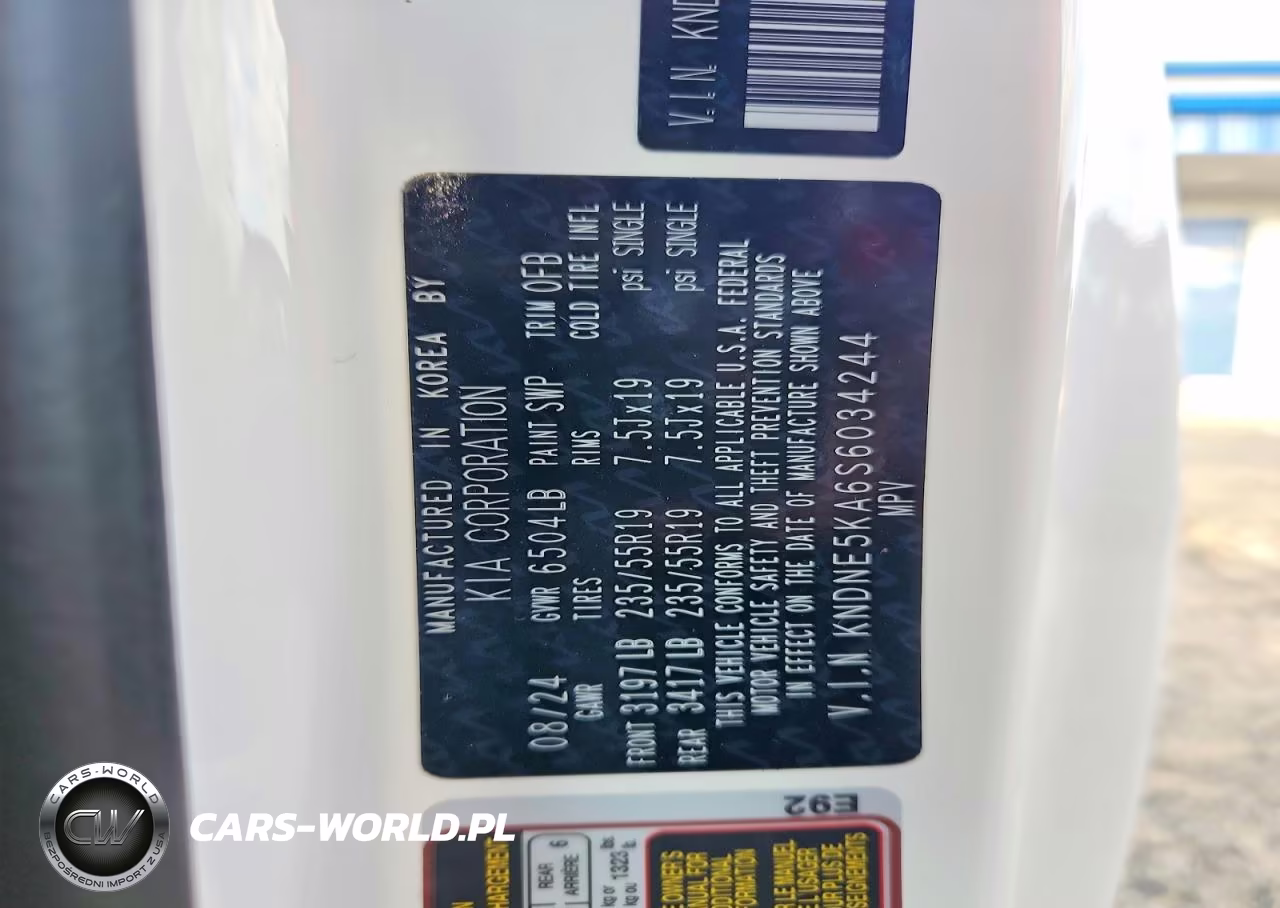 2025 Kia Carnival Hybrid Sx VIN:KNDNE5KA6S6034244 - 13