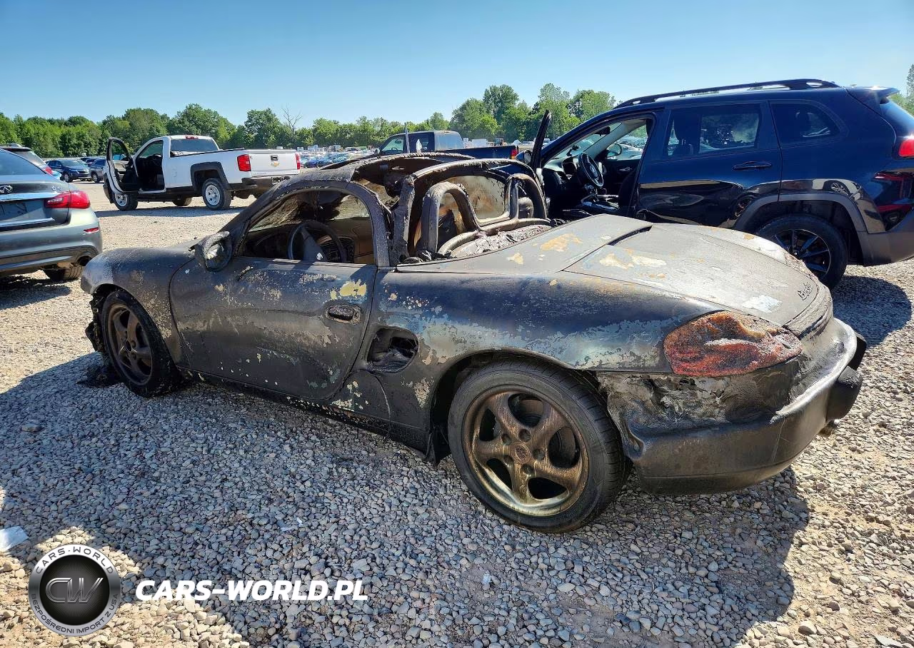 1998 Porsche Boxster VIN:WP0CA2982WU621286 - 2