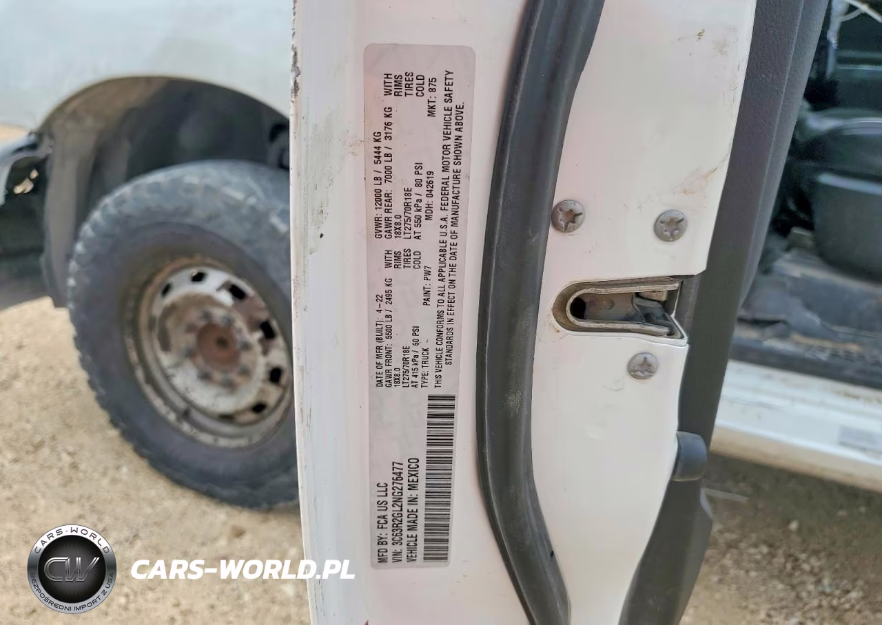 2022 Dodge Ram 3500 VIN:3C63R2GL2NG276477 - 12