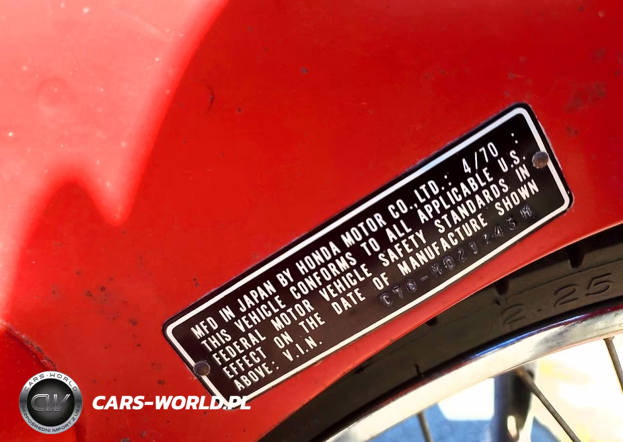 1970 Honda 0 VIN:C70M021243M - 8