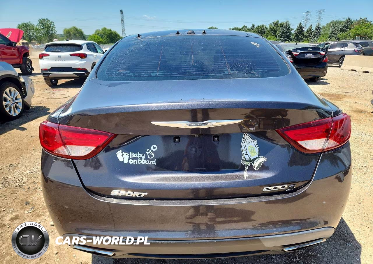 2016 Chrysler 200 S VIN:1C3CCCBB1GN129290 - 6