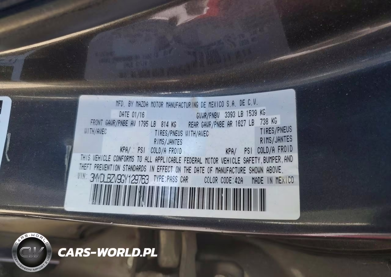 2016 Scion Ia Base VIN:3MYDLBZV9GY129763 - 12