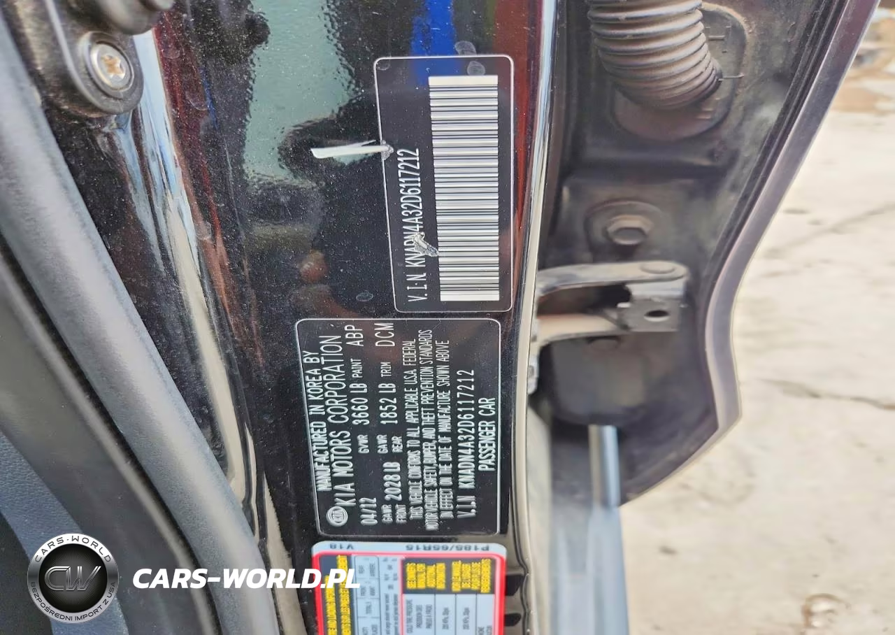 2013 Kia Rio Ex VIN:KNADN4A32D6117212 - 13
