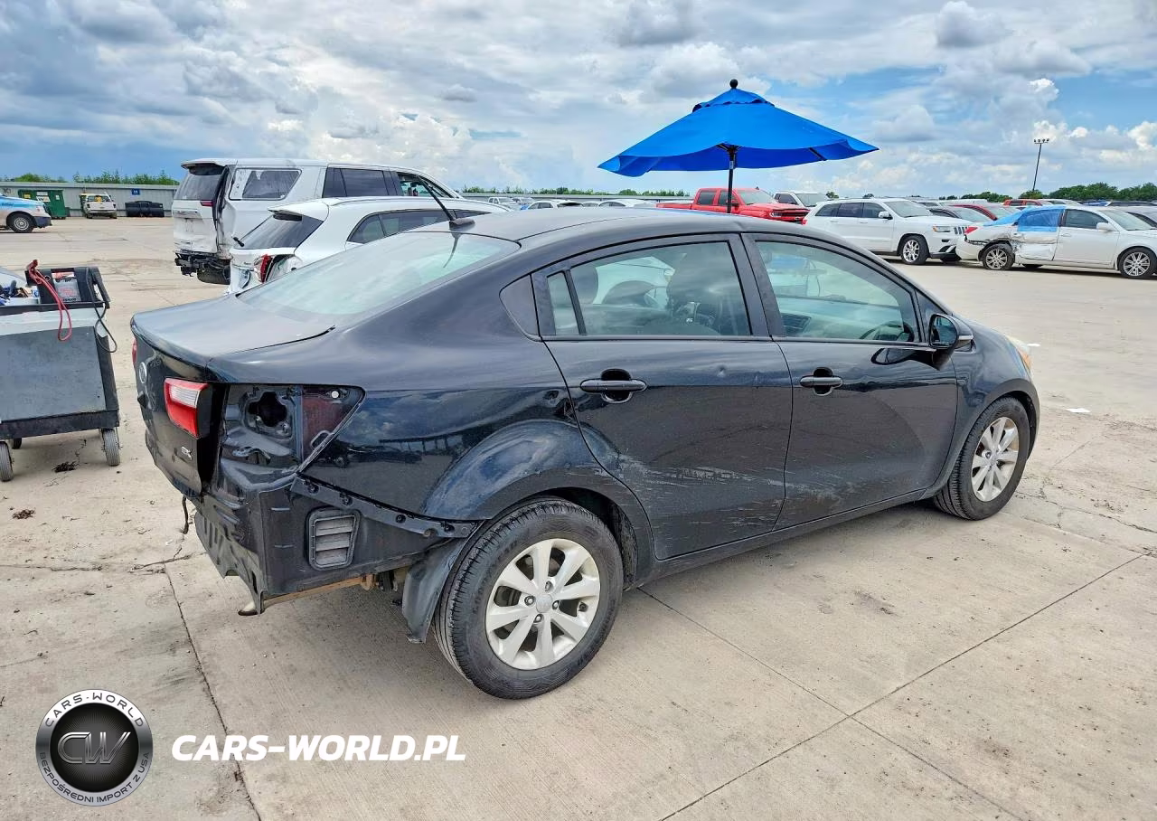 2013 Kia Rio Ex VIN:KNADN4A32D6117212 - 3