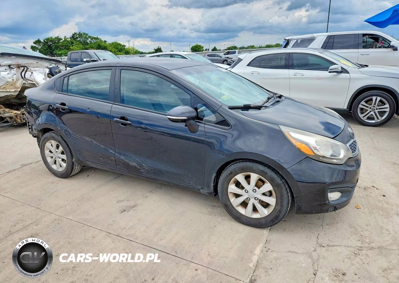 2013 Kia Rio Ex VIN:KNADN4A32D6117212 - 4
