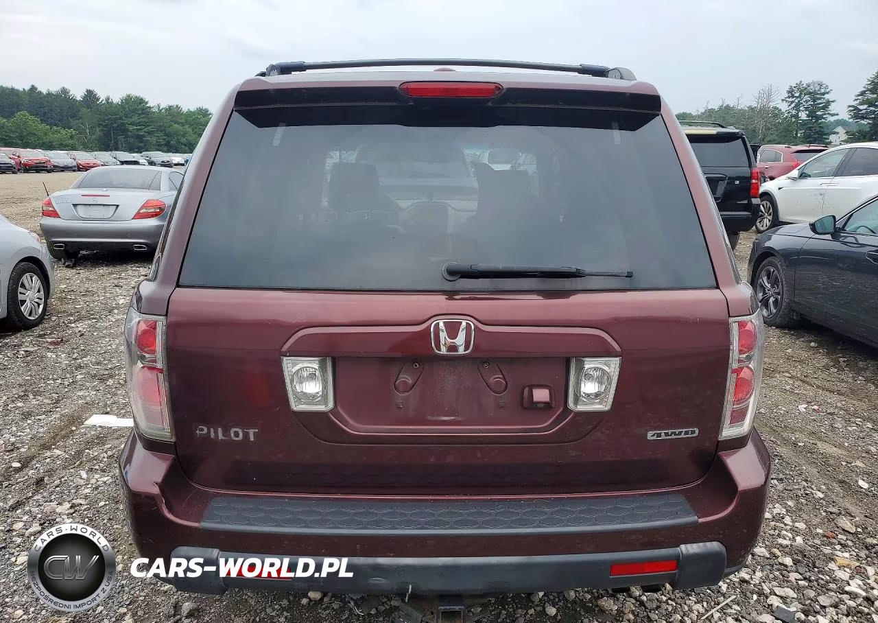 2007 Honda Pilot Exl VIN:5FNYF18797B006707 - 6