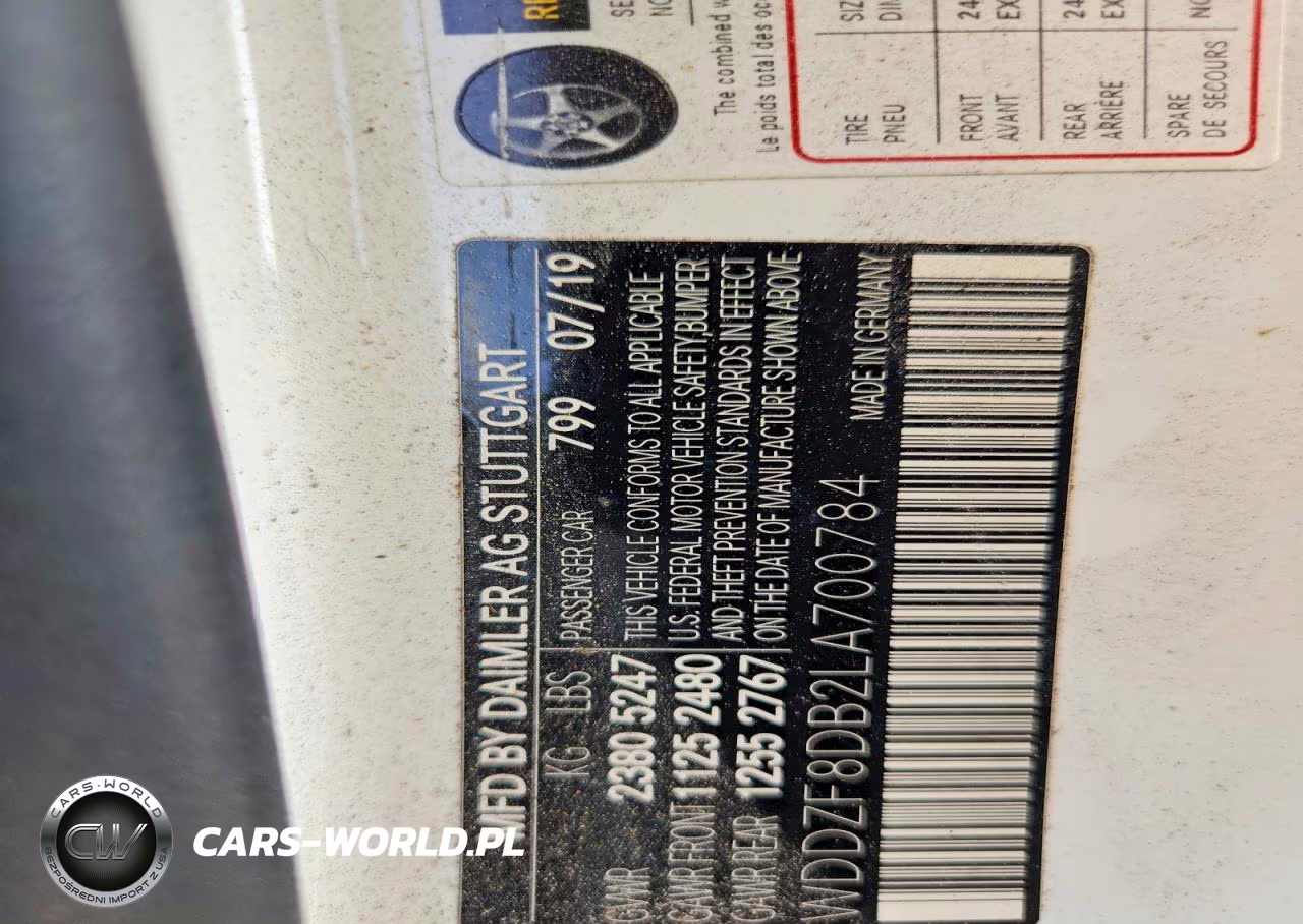 2020 Mercedes-Benz E 350 VIN:WDDZF8DB2LA700784 - 13