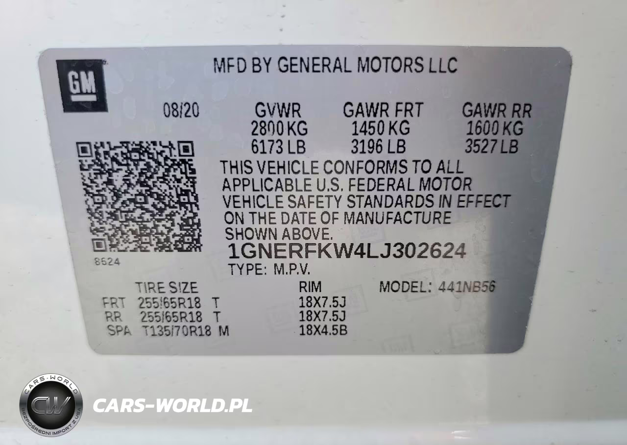 2020 Chevrolet Traverse Ls VIN:1GNERFKW4LJ302624 - 14