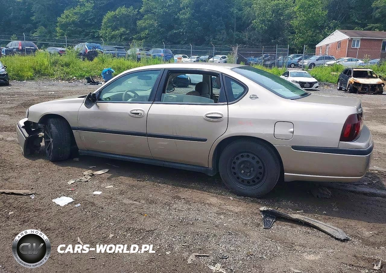 2002 Chevrolet Impala VIN:2G1WF55E129231730 - 2