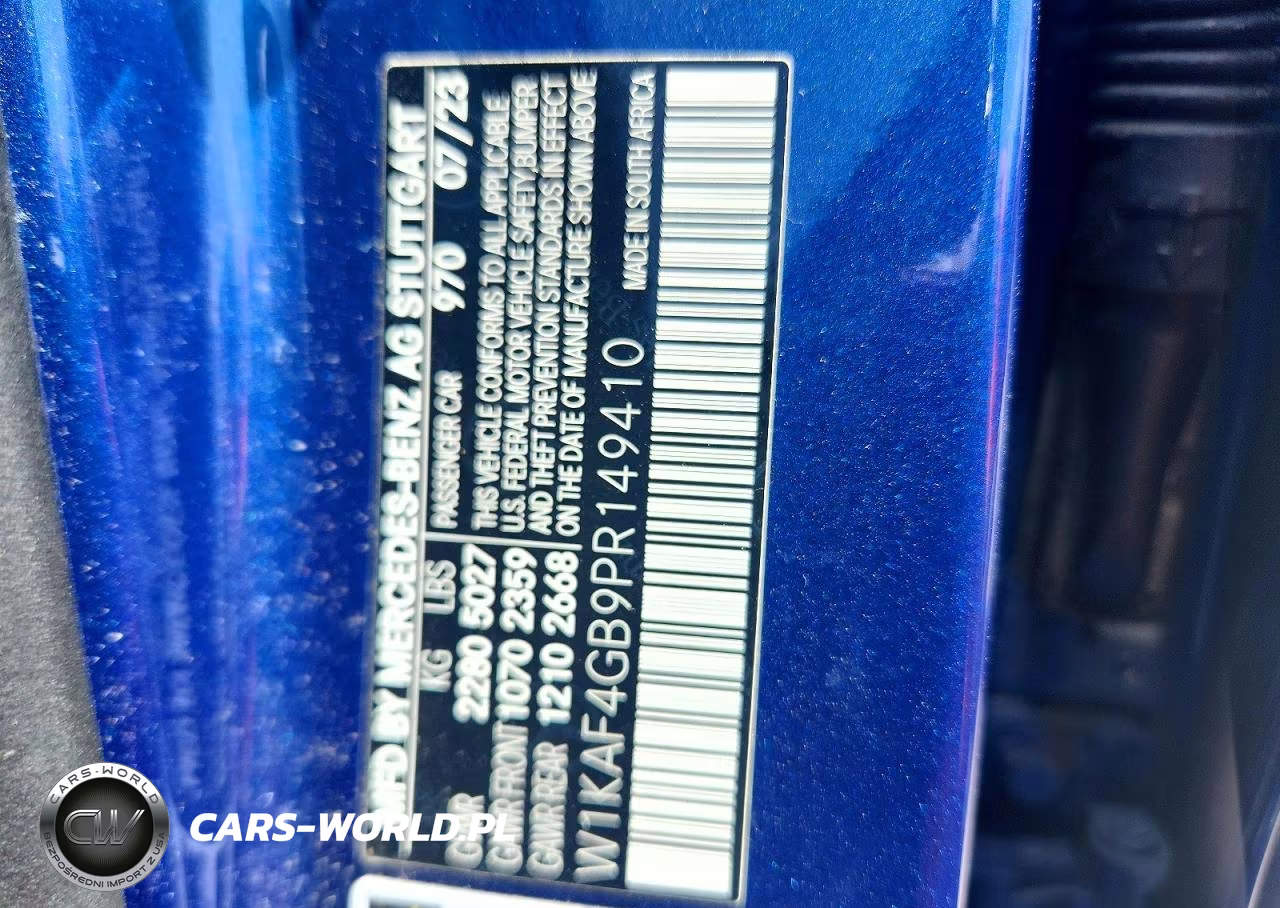 2023 Mercedes-Benz C 300 VIN:W1KAF4GB9PR149410 - 13