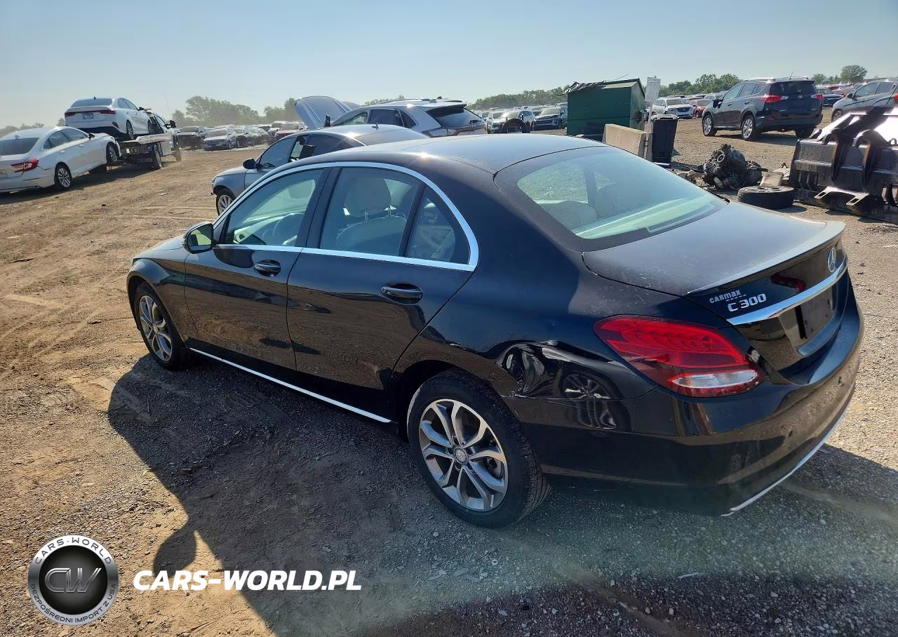 2016 Mercedes-Benz C 300 4Matic VIN:55SWF4KB2GU108399 - 2