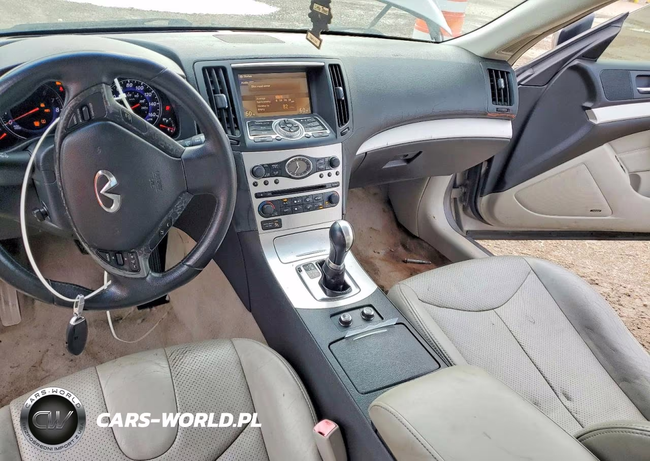 2009 Infiniti G37 Coupe Base VIN:JNKCV64E49M604601 - 8