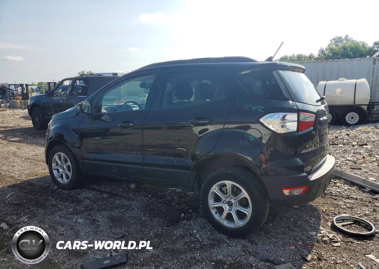 2020 Ford Ecosport Se VIN:MAJ6S3GL6LC370867 - 2